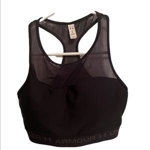 Black Under Armour Sports Bra
